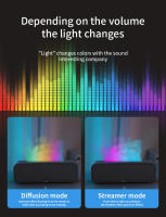 Máquina De Aromaterapia Con Llama Simulada Control Remoto Iluminación De 7 Colores Horario Silencioso Humidificación Perfumador Doméstico - details 3