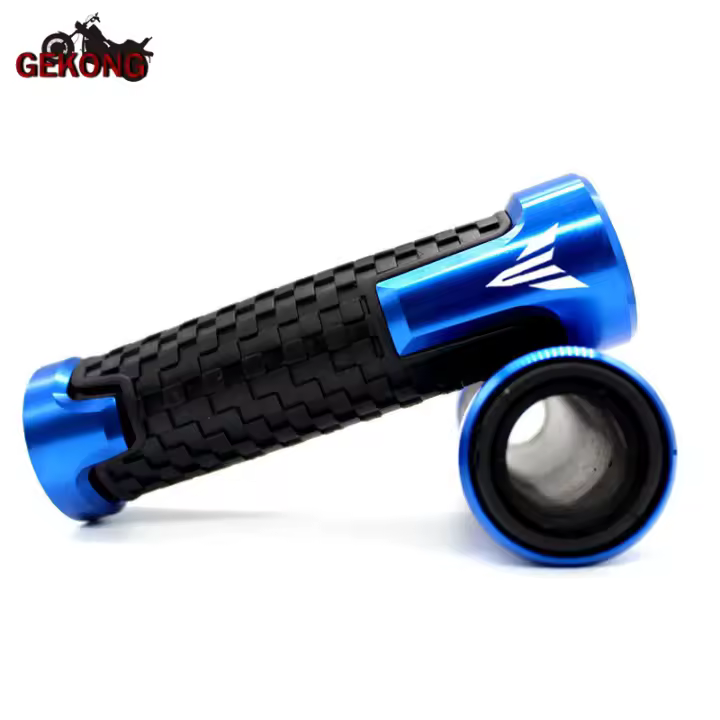 Manillar De Motocicleta Grips Bar Hand Para YAMAHA MT07 MT09 MT10 FZ07 FZ09 TRACER 7/8'' 22mm Material CNC Aluminio+Goma - 1