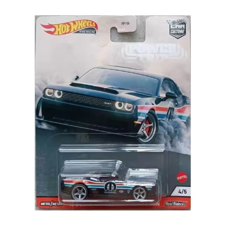 Hot Wheels Premium Power Trip Serie '18 Dodge Challenger SRT Demon 4/5 - 1