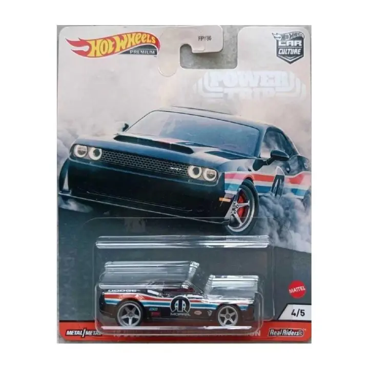 Hot Wheels Premium Power Trip Serie '18 Dodge Challenger SRT Demon 4/5 - 1