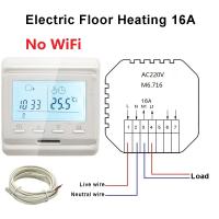 Termostato Inteligente WiFi MINCO HEAT Para Calefacción Eléctrica/Agua/Gas Controlador De Temperatura Compatible Con Alexa Y Google Home Color Blanco/ Negro - details 1