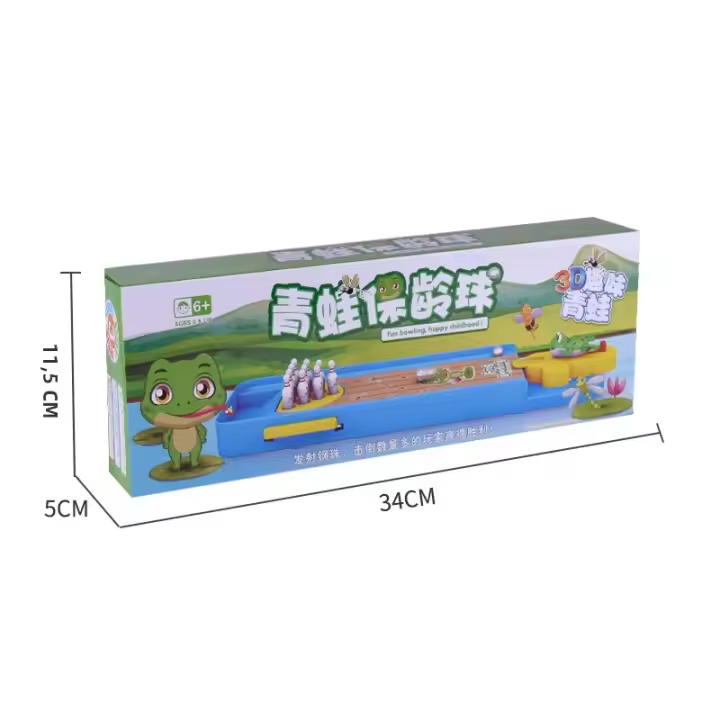 Juego De Bowling De Mesa Para Niños Juguete Deportivo Interactivo Para Padres Y Hijos Divertido Regalo Educativo Mini Desktop Bowling Game Toy - 1