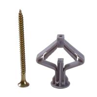 Anclaje De Tornillo De Plástico Para Tejido De Cepillo Puerta De Armario Anclaje De Expansión Para Muro Hueco Tubo De Plástico Accesorios De Anclaje De Avión - details 6