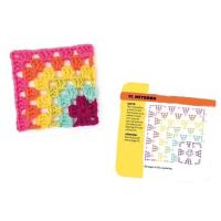Kit De Tejido DIY Con Diseños De Cuadrados Abuela Juego De Tarjetas De Patrones Para Adultos Conjunto De Combinación Y Diseño - details 8