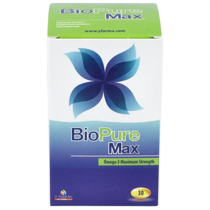 Yfarma Bio Pure Max Omega 3 30 Cápsulas - 1