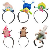 Diadema De Peluche Ratatouille Ratón Cabeza De Capybara Divertida Para Mujer Accesorio De Peluquería Decoración De Halloween - details 7