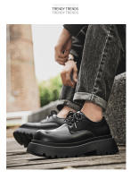 Zapatos Casuales De Cuero Para Hombre Moda Transpirables Y Ligeras Zapatillas De Negocios Con Cordones Hechas a Mano Clásicas Y Vendidas Al Por Mayor - details 2