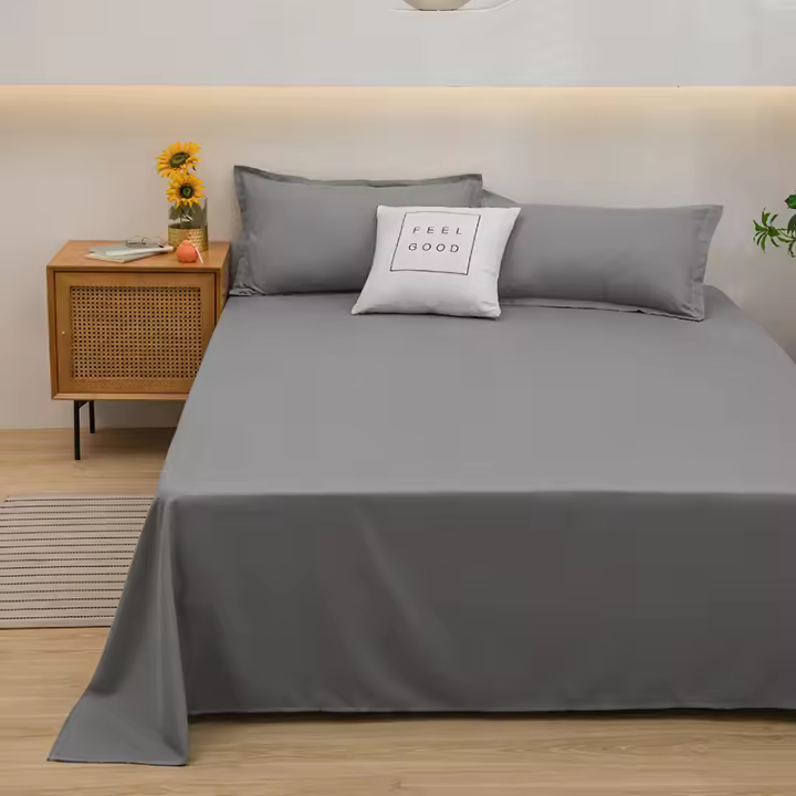 Sábana De Un Pieza Blanca Náutica Rosa Gris Azul Hotel Uso Doméstico Sin Almohadillas Sábana Plancha De Poliéster 100% Calidad Hoteles - 1