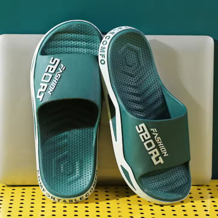 Nuevos Pantuflas Hombre Verano Deportes Exterior Antideslizantes Sandalias Casuales Para Parejas Uso Doméstico Baño Flip Flop Para Mujer - 1