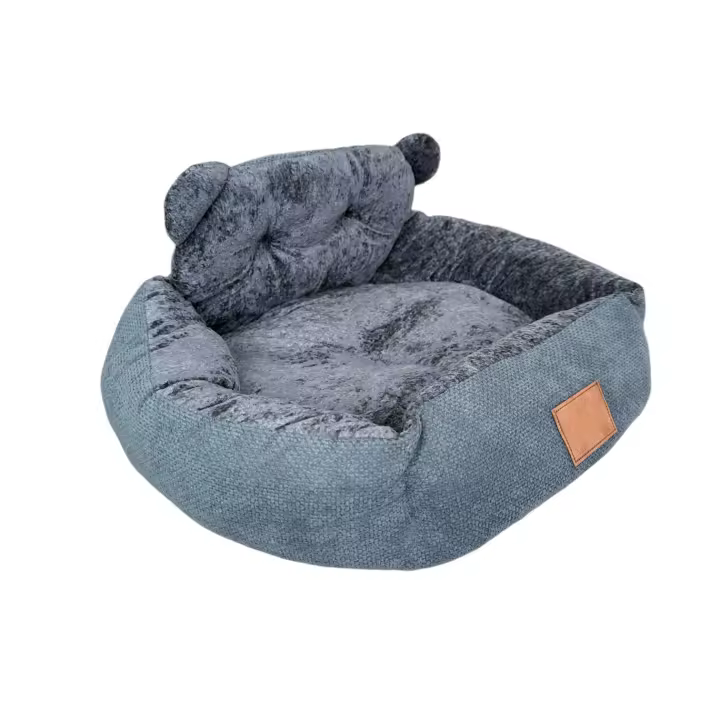 COTTECOTA-Cama Sofá para Mascotas | Cama Suave y Acolchada para Gatos y Perros Pequeños | Diseño Cómodo y Seguro para Interior | Medidas 45 x 42 x 12 cm - 1