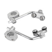 Areyourshop Soporte Universal Para Parabrisas De Motocicleta 7/8" 22mm Montaje En Manillar Estándar ABS Plástico + Metal - details 21