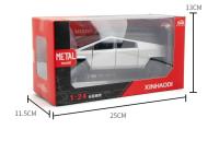 Modelo De Coche De Aleación 1:24 Tesla Pick up Juguetes RV De Camping Decoración Regalo Metal Sin Batería Para Mayores De 14 Años - details 6
