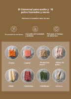 Set de selladoras al vacío, Sistema automático de sellado de alimentos para la conservación de alimentos húmedos y secos, Diseño compacto-Regalos de Navidad-Viernes Negro - details 4
