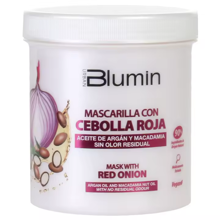 Blumin Mascarilla para el cabello revitalizadora con Cebolla roja, 700 ml - 1