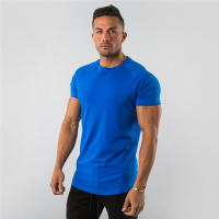 Camiseta De Verano Para Hombre Camiseta Deportiva Fitness Algodón Transpirable Secado Rápido Estilo Delgado Casual Running - details 11