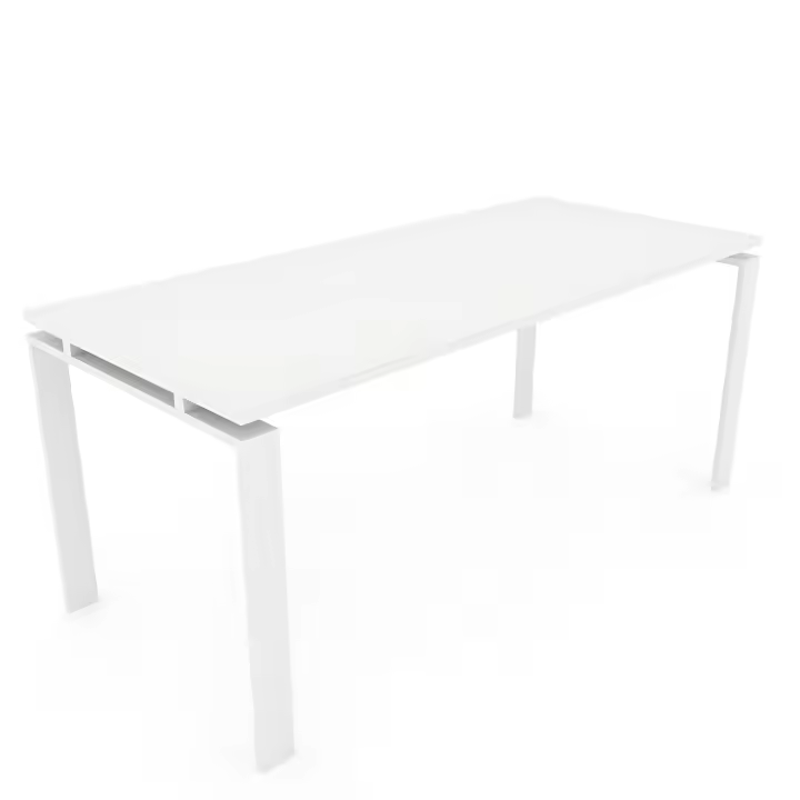 OFICIT Mesa Escritorio Blanco Classic para Estudio Trabajo Despacho Oficina - 1