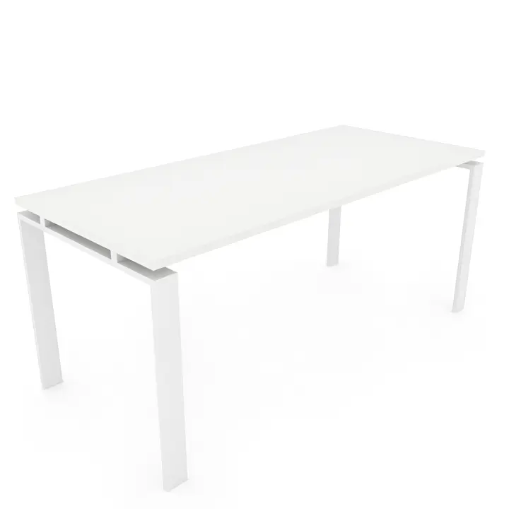OFICIT Mesa Escritorio Blanco Classic para Estudio Trabajo Despacho Oficina - 1
