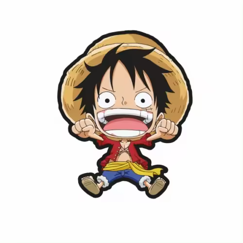 Cojín 3D One Piece Luffy 35 Cm - 1