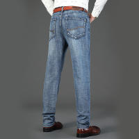 Wthinlee Jeans Para Hombre Negocios Casual Stretch Denim Azul Y Negro Trasero Recto Moda Primavera Verano Ropa De Marca - details 3
