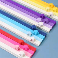 Papel Colorido Para Manualidades 540pcs DIY Origami Strip Plegable Para Decoración De Artes Y Crafts Suministros De Oficina - details 5