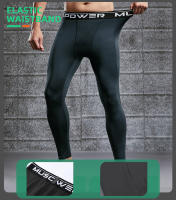Pantalones De Running Para Hombre Fitness Adecuados Para Gimnasio Atletismo Yoga Trousers De Compresión Secado Rápido - details 1