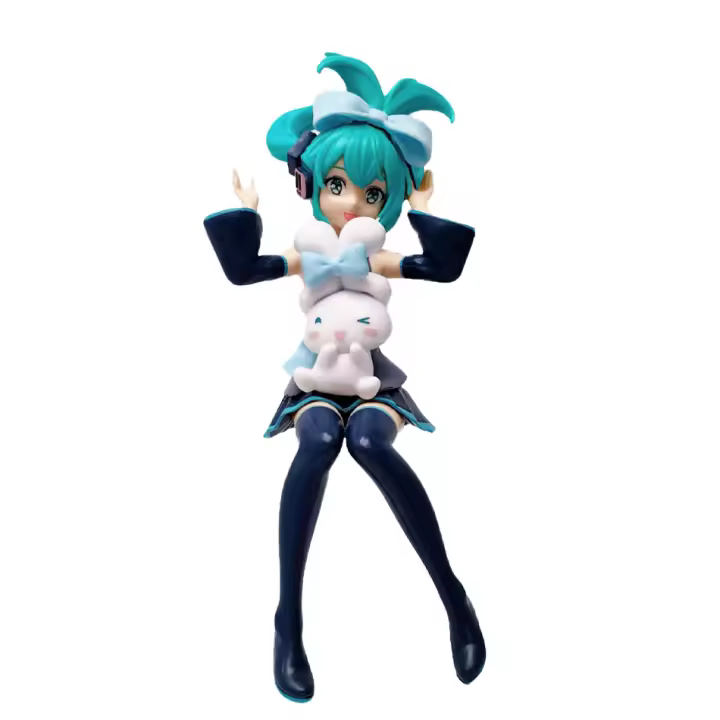 Figura De Acción PVC Hatsune Miku Cinnamoroll Piapro Characters Juguete Para Niñas Y Adultos Coleccionable De Modelo De Muñeca - 1