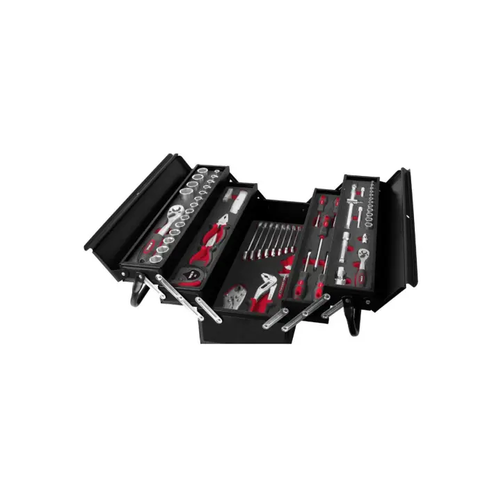 CAJA BT86 CON 86 HERRAMIENTAS DE SERVICIO METALWORKS B.TOOL - 1
