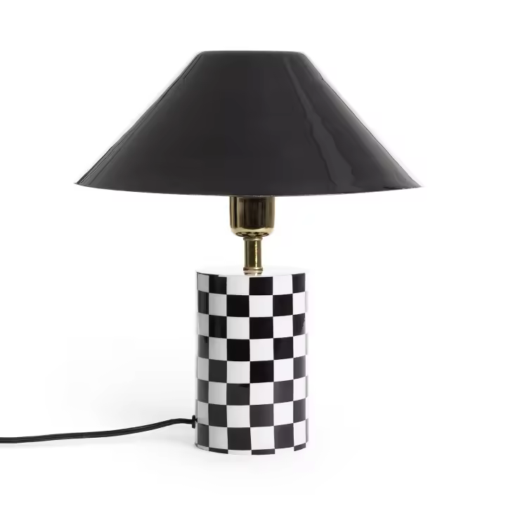 Ledkia Lámpara de Mesa Metal Brijesh Negro - 1