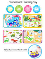 Juego De Rompecabezas Con Puzles De Princesa Y Animales Para Niños Juguetes Educativos Reutilizables Adhesivos Estáticos Regalo Para Fiesta De Cumpleaños - details 12