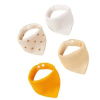 Babero para bebé, bufanda triangular, babero de alimentación y bufanda gruesa de terciopelo para el cuello - details 1