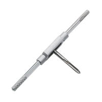 8Pcs Hss Herramienta De Tapa Y Herradura Con Llave Versátil 1/16-1/2 Metralla Plug Tap M3 M4 M5 M6 M8 M8 M12 Para Mano - details 1