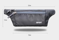 Riñonera Deportiva de Poliéster | Cinturón Ajustable | Bolsa de Correr Unisex | Diseño Ligero con Orificio para Auriculares | 4 Colores | Ideal para Deporte, Senderismo, Viajes - details 4
