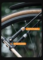 1/2PCS Guardabarros De Bicicleta Fender De Plástico Suave Resistente Para Carretera Accesorios De Protección Adecuado Para Bicicleta - details 10
