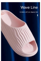 Pantuflas De Baño Para Mujer Y Hombre Con Plataforma Gruesa EVA No Esmerilada Interior Suave Sandalias De Verano Antideslizantes Flip Flops Para Uso Doméstico - details 2