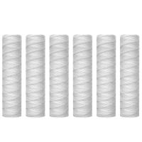 10 Micrometre String Wound Sediment Water Filter Cartridge,6 Pack, Sediment Filtration,universal - details 0