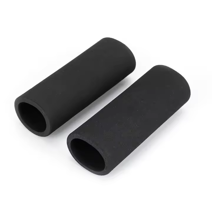 Cubierta De Manillar De Motocicleta Antivibración Universal Espuma Cómoda Funda De Manija Calentable Para Conducción Masiva - 1