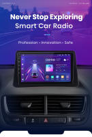 Junsun Radio Coche para Opel Mokka 2012 2013 2014 2015 2016 AI Voice 2 din Pantalla Coche Android Auto Multimedia Navegación GPS Auto radio - details 0