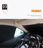 Protector Solar Para Tesla Model Y 2024 2025 Cubierta De Parabrisas Frontal Y Trasera Con Ventosa Accesorios Highland Para Model X S 3 - details 11