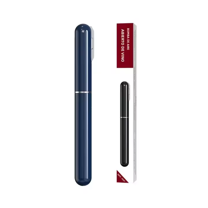 Abrepuertas De Vino Con Corte De Sellador Y Bomba De Aire Seguridad Acero Inoxidable Pin Para Retirar Tapas De Vino Color Rojo/Negro/Azul/Morado - 1
