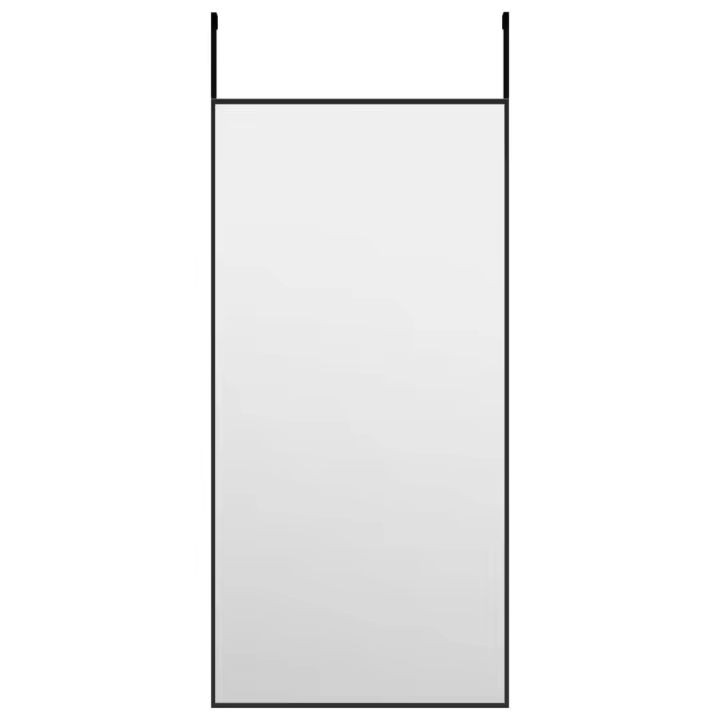 Espejo bañoEspejo de puerta cristal y aluminio negro 30x60 cm - 1
