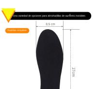 2PCS Almohadillas De Suela Elevadora De Espuma De Memoria Transpirable Y Duraderas Para Hombres Y Mujeres Insertos De Tacón Para Zapatos - details 5