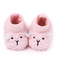Zapatillas De Otoño-Invierno Para Bebés Con Diseño De Oso Y Oveja Niños Y Niñas Calf Sintética Antideslizante Cómodo Para 0-18 Meses - details 7