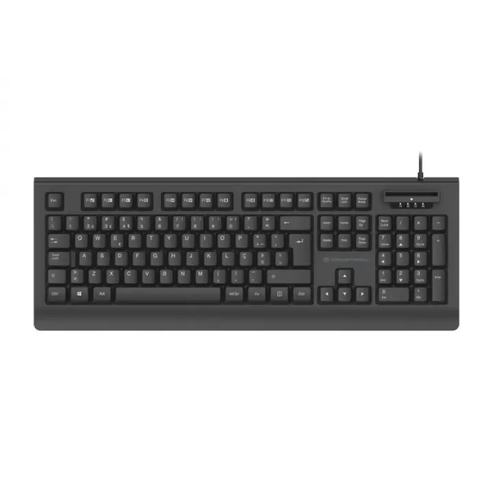 Conceptronic - KAYNE01ES teclado Oficina USB QWERTY Español Negro KAYNE01ES - 1