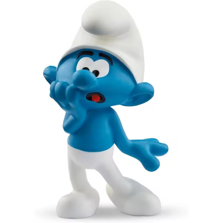 Figura Pitufo Miedoso 5,5 cms - 1