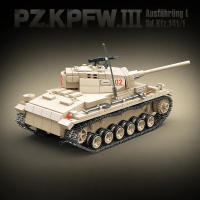 Bloques De Construcción De Tanque Tipo L No. 3 Alemania Guerra Mundial II Juguete Colección Modelo Para Niños Regalos De Navidad Y Cumpleaños - details 3