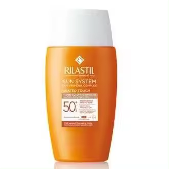 RILASTIL SUN SYSTEM SPF50+ WATER TOUCH COLOR 50ML - 1