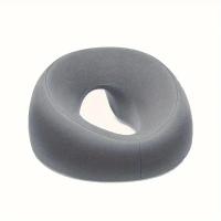 Almohada facial en forma de U de espuma viscoelástica: almohadilla de masaje de spa para cuidado facial y relajación, lavable a máquina, tejido de poliéster suave, relleno de espuma de PU, diseño de cremallera, adecuado para adultos, uso multifuncional en - details 5