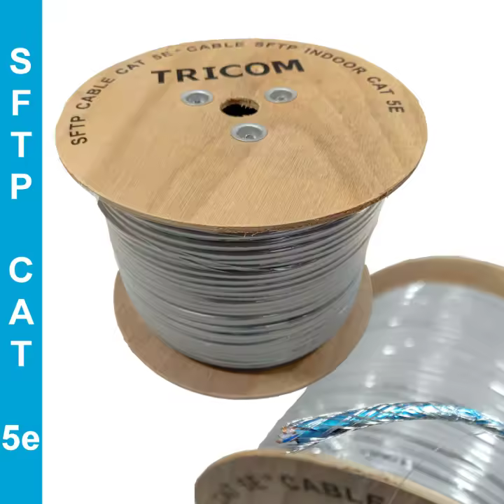 Cable SFTP  Categoría 5e. 305 metros. TRICOM - 1