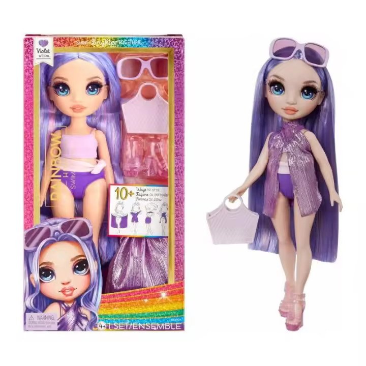 RAINBOW HIGH DIVERSION BAJO EL SOL VIOLET WILLOW DE MGA - 1