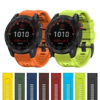 Correa De Reloj De Silicona 26MM 22MM Para Garmin Fenix 6X 6 6S pro 7X 7 Easyfit Wristband Fenix 5 5X 5S plus Pulsera Compatible - details 7